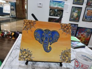 Elephant Mandala Paint Party