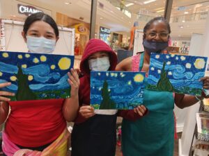 Kids Summer Workshop-Acrylic Starry Night