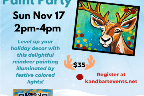 Reindeer Paint Party